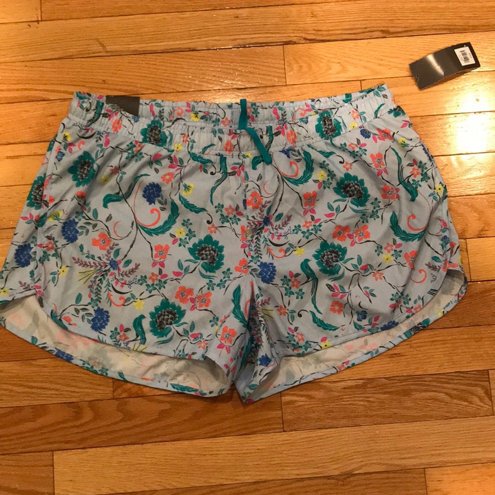 Printed Exercise Shorts